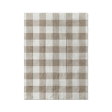 Buffalo Plaid Light Cedar Brown in Twin XL (68" x 92") Size