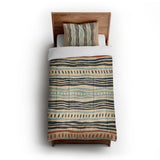 Delsin Blue & Orange in Twin XL (68" x 92") Size