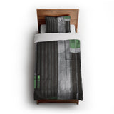Gordian Dark Green in Twin XL (68" x 92") Size