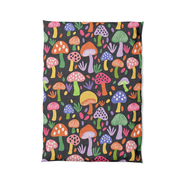 Luminescent Shroomies in Twin XL (68" x 92") Size