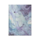 Zephyr Watercolor Blue & Purple in Twin XL (68" x 92") Size