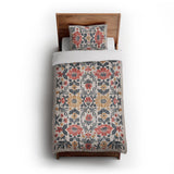 Corriana Navy & Red in Twin XL (68" x 92") Size