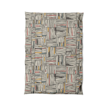 Atticus Multicolor Crosshatch in Twin XL (68" x 92") Size