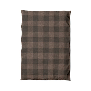 Buffalo Plaid Hickory Brown in Twin XL (68" x 92") Size
