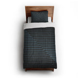 Euclid Black & Slate in Twin XL (68" x 92") Size