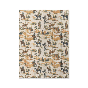 Desert Cowboys in Twin XL (68" x 92") Size