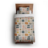 Calliope Ivory Multicolor in Twin XL (68" x 92") Size