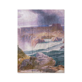 Shoshone Falls of the Great Idaho Snake River by Thomas Moran in Twin XL (68" x 92") Size