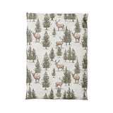 Forest Deer in Twin XL (68" x 92") Size