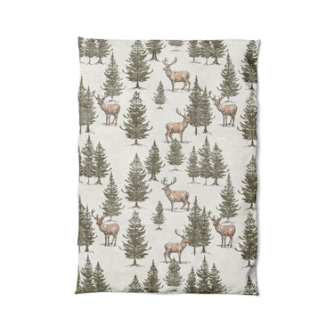 Forest Deer in Twin XL (68" x 92") Size