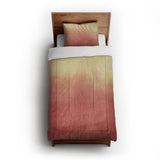 Kieran Watercolor Peach Ombre in Twin XL (68" x 92") Size