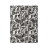 Harmon Surreal Chess Black & White in Twin XL (68" x 92") Size