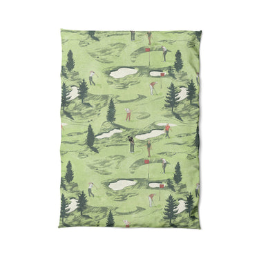 Out on the Links in Twin XL (68" x 92") Size