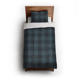 Buffalo Plaid Dark Navy in Twin XL (68" x 92") Size