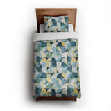 Aeolus Blue Green in Twin XL (68" x 92") Size