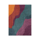 Soraya Multicolor Midtone in Twin XL (68" x 92") Size