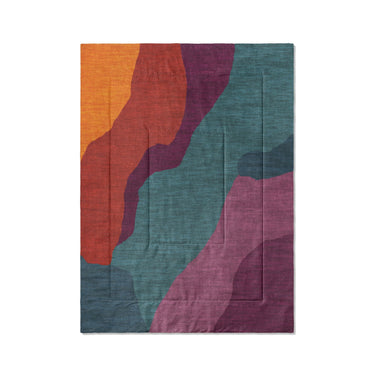 Soraya Multicolor Midtone in Twin XL (68" x 92") Size