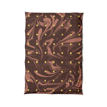 Acid Burn Clay & Yellow in Twin XL (68" x 92") Size