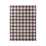 Wallace Plaid Maroon & Gold in Twin XL (68" x 92") Size