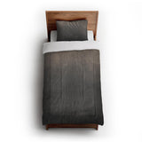 Kieran Watercolor Greige Ombre in Twin XL (68" x 92") Size