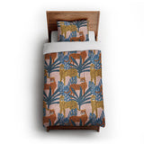 Tropical Cheetahs in Twin XL (68" x 92") Size