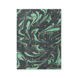 Acid Burn Teal & Orange in Twin XL (68" x 92") Size