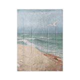 On the Beach by Fidelia Bridges in Twin XL (68" x 92") Size