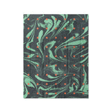 Acid Burn Teal & Orange in Twin (68" x 88") Size
