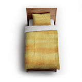 Ophelia Watercolor Yellow Balayage in Twin (68" x 88") Size