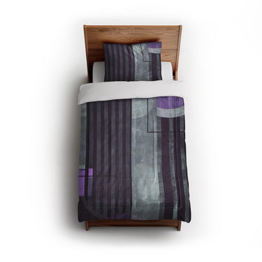 Gordian Dark Purple in Twin (68" x 88") Size