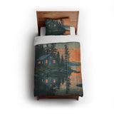 Adirondack Lakeside Cabin in Twin (68" x 88") Size