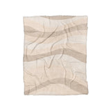 Sinuous Ivory Monochrome in Twin (68" x 88") Size