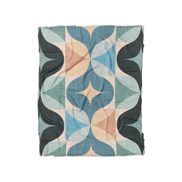 Maxine Seafoam & Peach in Twin (68" x 88") Size