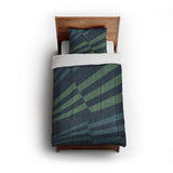 Prisma Blue & Green in Twin (68" x 88") Size