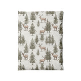 Forest Deer in Twin (68" x 88") Size