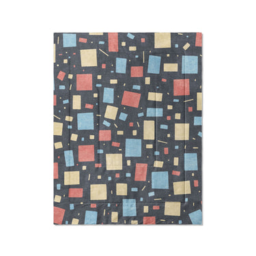 Geometric Confetti Twilight in Twin (68" x 88") Size