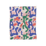 Concetta Pink Green & Blue in Twin (68" x 88") Size