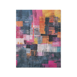 Heidi Blue & Purple in Twin (68" x 88") Size