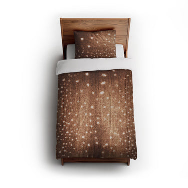 Deer Hide Print in Twin (68" x 88") Size