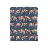 Tribal Prawns in Twin (68" x 88") Size