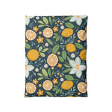 Lemon and Sage in Twin (68" x 88") Size