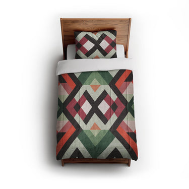 Sonora Cranberry & Matcha in Twin (68" x 88") Size