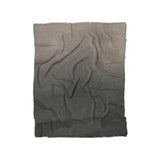 Kieran Watercolor Greige Ombre in Twin (68" x 88") Size