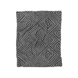 Hoffman Black & Charcoal in Twin (68" x 88") Size