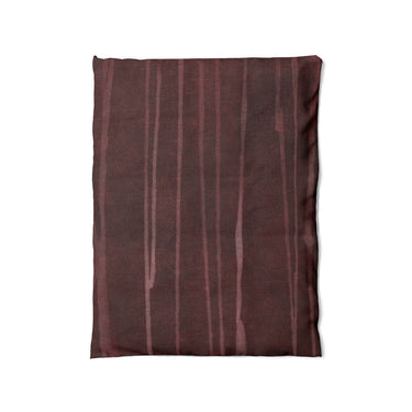 Felix Bleach Dye Burgandy in Twin (68" x 88") Size