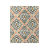 Boden Orange & Blue in Twin (68" x 88") Size