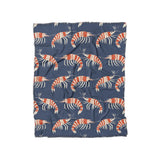Tribal Prawns in Twin (68" x 88") Size