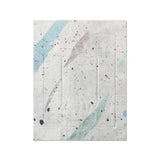 Stephanie Cool Splatter in Twin (68" x 88") Size