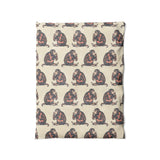 Thinking Chimps in Twin (68" x 88") Size