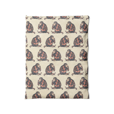 Thinking Chimps in Twin (68" x 88") Size